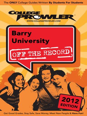 cover image of Barry University 2012